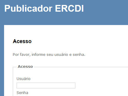 Publicador ERCDI